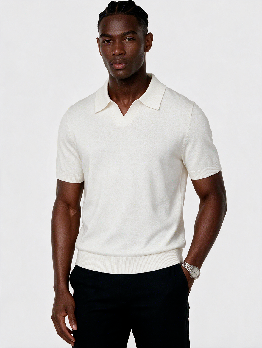 The Merrick Knit Polo