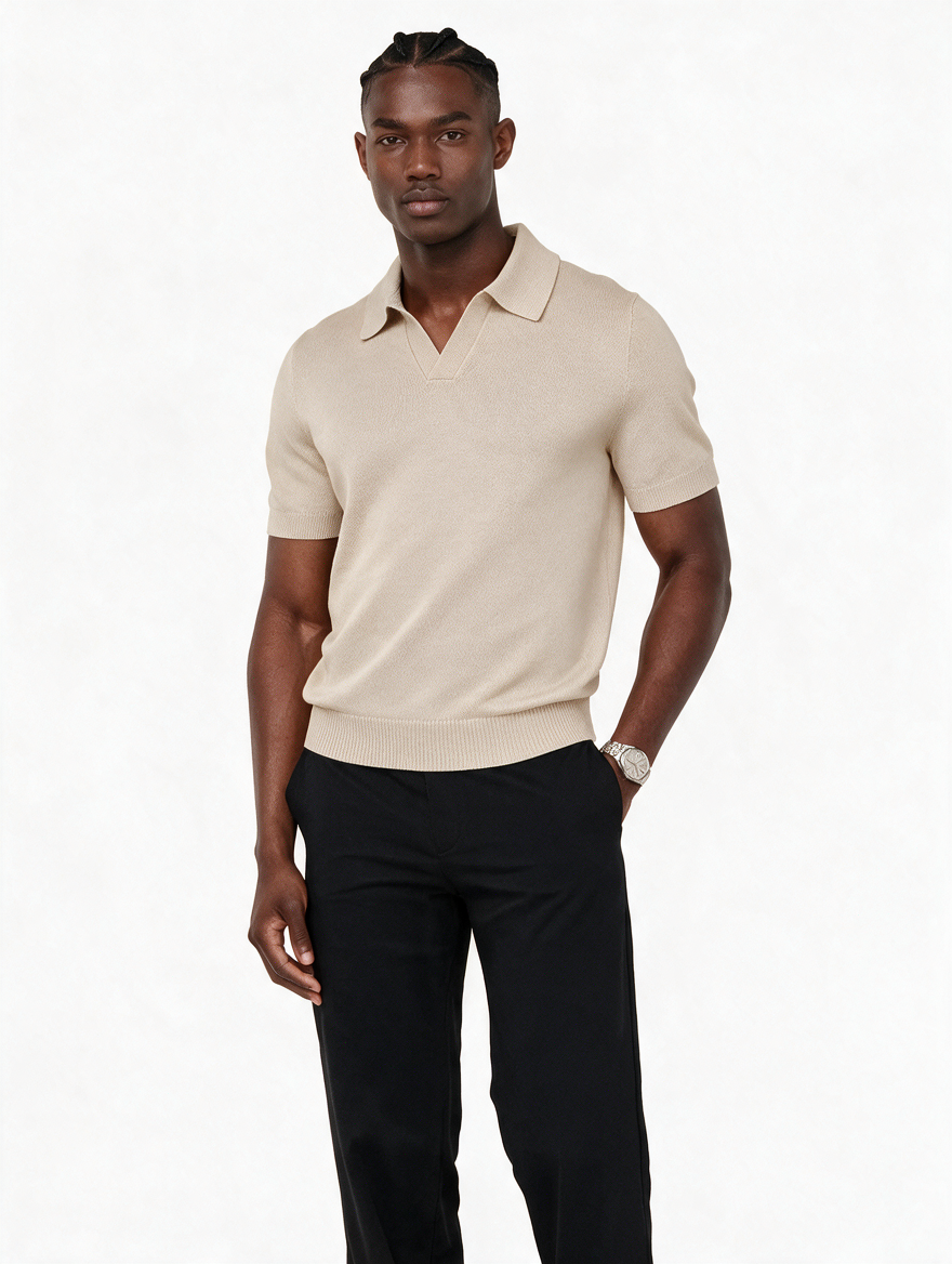 The Merrick Knit Polo