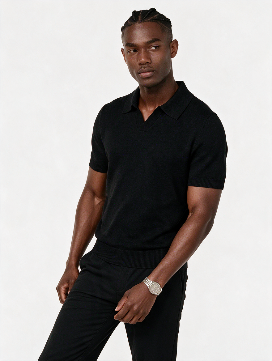 The Merrick Knit Polo