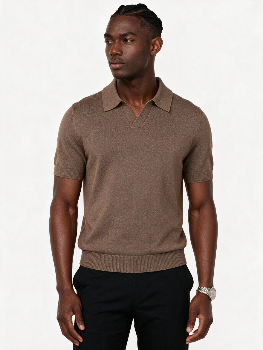 The Merrick Knit Polo