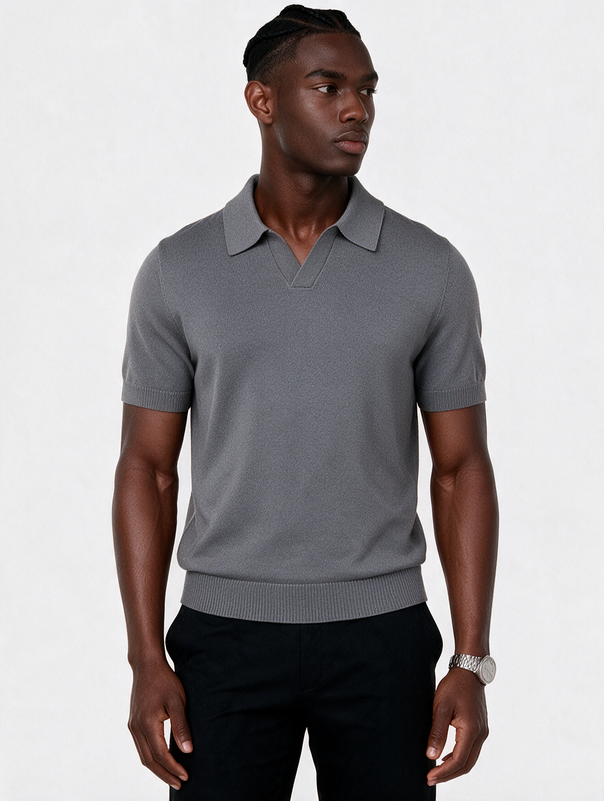The Merrick Knit Polo